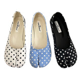 Boogzel Apparel Polka Dot Tabi Ballet Flats, view 5