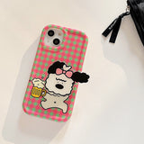 Boogzel Apparel Poodle iPhone Case, view 3