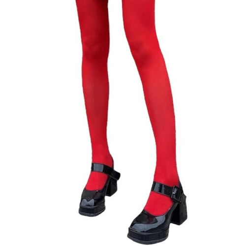 Boogzel Apparel Pop Of Red Tights