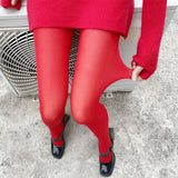 Boogzel Apparel Pop Of Red Tights, view 3