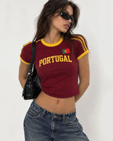 Boogzel Apparel Portugal Baby Tee, view 2