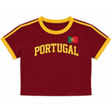Boogzel Apparel Portugal Baby Tee, view 4
