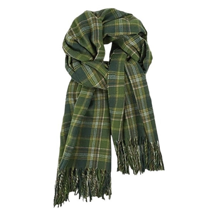 Boogzel Apparel Preppy Aesthetic Plaid Scarf