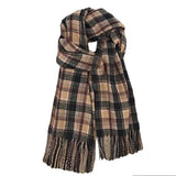 Boogzel Apparel Preppy Aesthetic Plaid Scarf, view 5