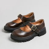 Boogzel Apparel Preppy Aesthetic Platform Sandals, view 3