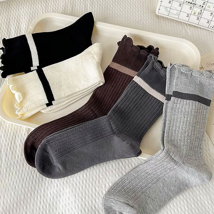 Boogzel Apparel Preppy Aesthetic Socks