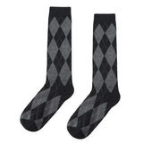 Boogzel Apparel Preppy Argyle High Socks, view 3