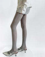 Boogzel Apparel Preppy Argyle Pattern Tights, view 4