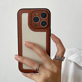 Boogzel Apparel Preppy Brown IPhone Case, view 2