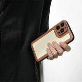 Boogzel Apparel Preppy Brown IPhone Case, view 3