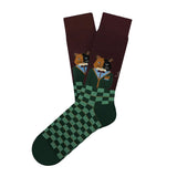 Boogzel Apparel Preppy Cat Aesthetic Socks, view 5