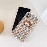 Boogzel Apparel Preppy Houndstooth iPhone Case, view 5