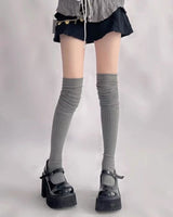 Boogzel Apparel Preppy Knee High Socks, view 5