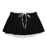 Boogzel Apparel Preppy Layered Mini Skirt, view 2