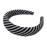Boogzel Apparel Preppy Plaid Tweed Headband, view 2
