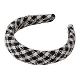 Boogzel Apparel Preppy Plaid Tweed Headband, view 3