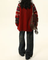 Boogzel Apparel Preppy Style College Spirit Cardigan, view 5