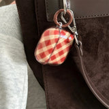 Boogzel Apparel Preppy Style Plaid Airpods Case, view 5