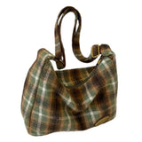 Boogzel Apparel Preppy Style Plaid Shoulder Bag, view 4