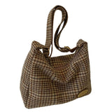 Boogzel Apparel Preppy Style Plaid Shoulder Bag, view 5