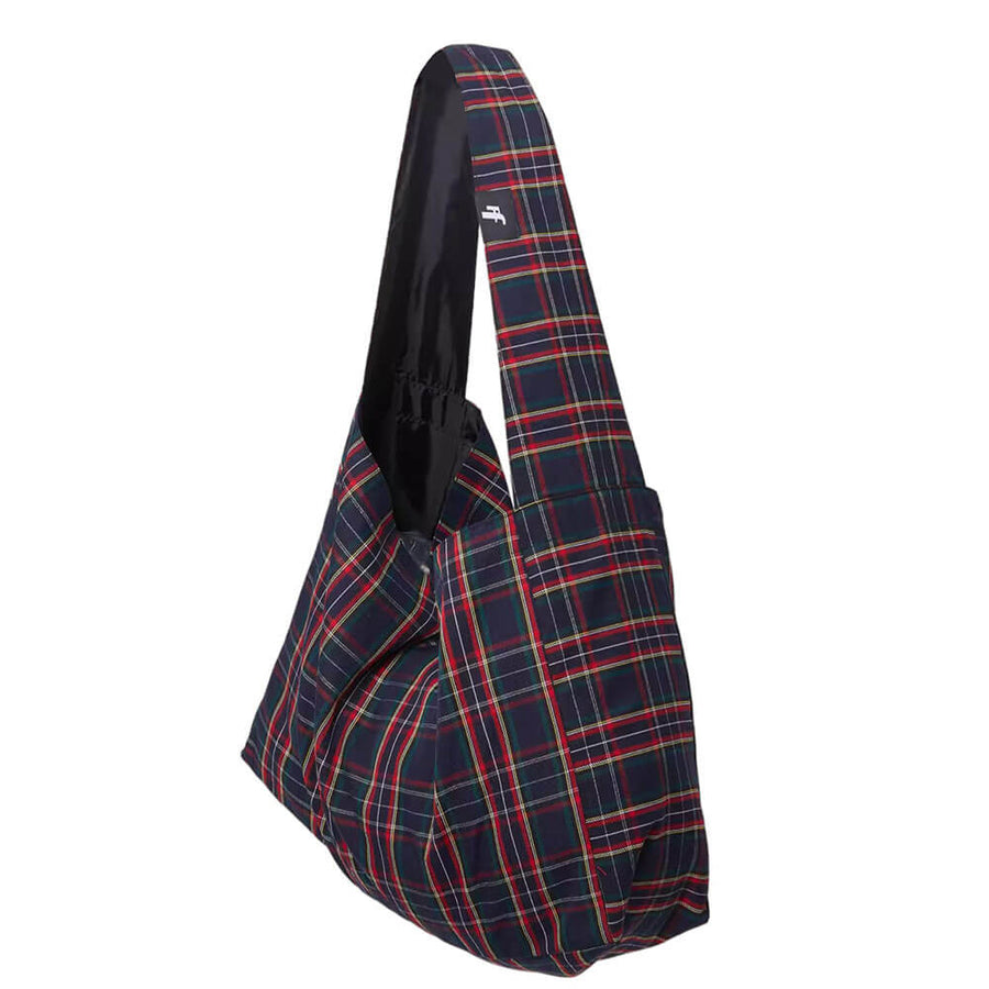 Boogzel Apparel Preppy Style Plaid Tote Bag