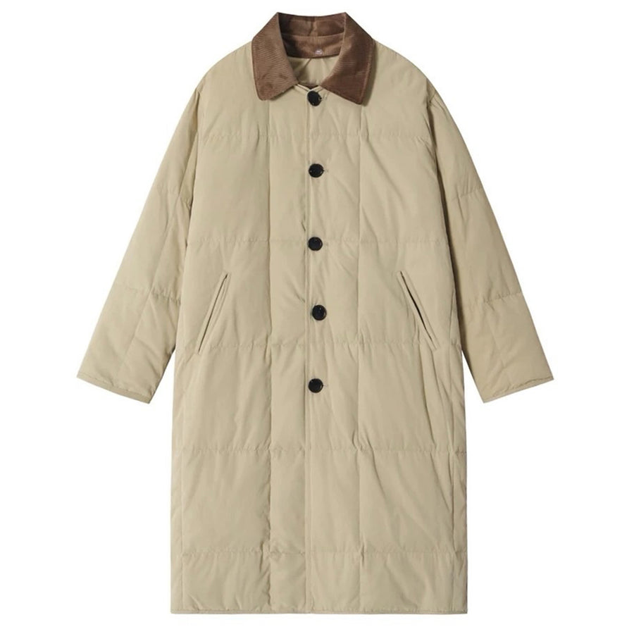 Boogzel Apparel Preppy Style Quilted Coat