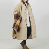 Boogzel Apparel Preppy Style Quilted Coat, view 4