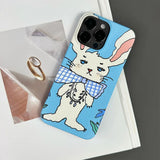 Boogzel Apparel Preppy Style Rabbit iPhone Case, view 2