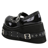 Boogzel Apparel Pretty Evil Spikes Platform Boots, view 2