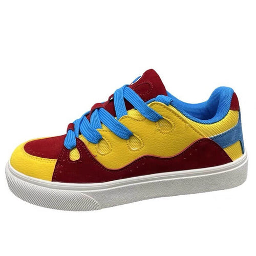 Boogzel Apparel Primary Colors Skater Sneakers