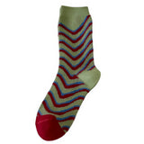 Boogzel Apparel Primary Colors Striped Socks, view 2
