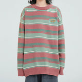 Boogzel Apparel Primary Colors Striped Sweater, view 5