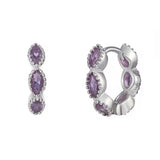 Boogzel Apparel Princess Mood Crystal Earrings, view 2