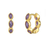 Boogzel Apparel Princess Mood Crystal Earrings, view 5
