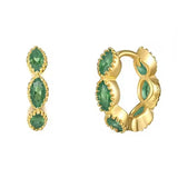 Boogzel Apparel Princess Mood Crystal Earrings, view 6