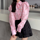 Boogzel Apparel Princess Mood Floral Shirt, view 2