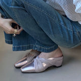Boogzel Apparel Princess Pleasures Slip On Mule Shoes, view 6