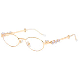 Boogzel Apparel Private School Oval Glasses, view 3