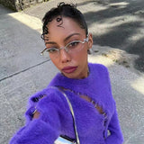 Boogzel Apparel Private School Oval Glasses, view 5
