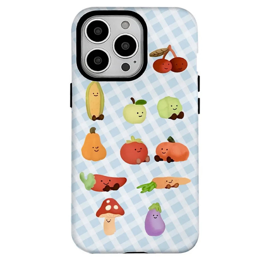 Boogzel Apparel Provence Picnic Gingham iPhone Case