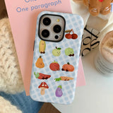 Boogzel Apparel Provence Picnic Gingham iPhone Case, view 2