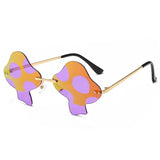 Boogzel Apparel Psychedelic Fantasy Mushroom Sunglasses, view 4