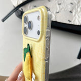 Boogzel Apparel Puffer Pear iPhone Case, view 4