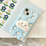 Boogzel Apparel Puffy Clouds iPhone Case, view 5