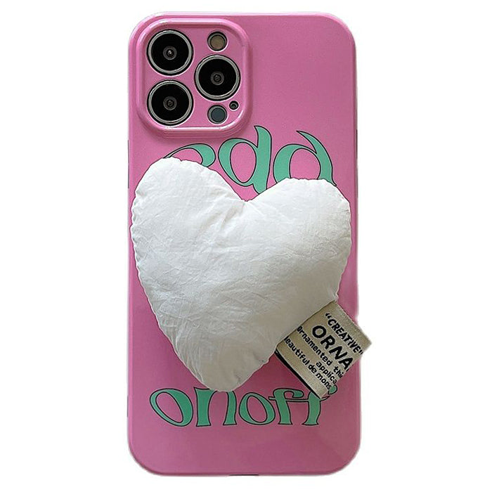 Boogzel Apparel Puffy Heart iPhone Case