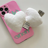 Boogzel Apparel Puffy Heart iPhone Case, view 5