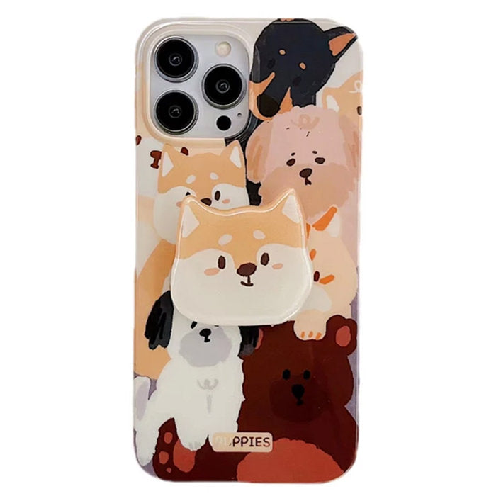 Boogzel Apparel Puppies iPhone Case