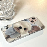 Boogzel Apparel Puppy Aesthetic iPhone Case, view 3