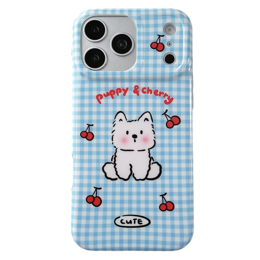 Boogzel Apparel Puppy & Cherry iPhone Case