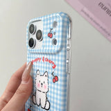 Boogzel Apparel Puppy & Cherry iPhone Case, view 3